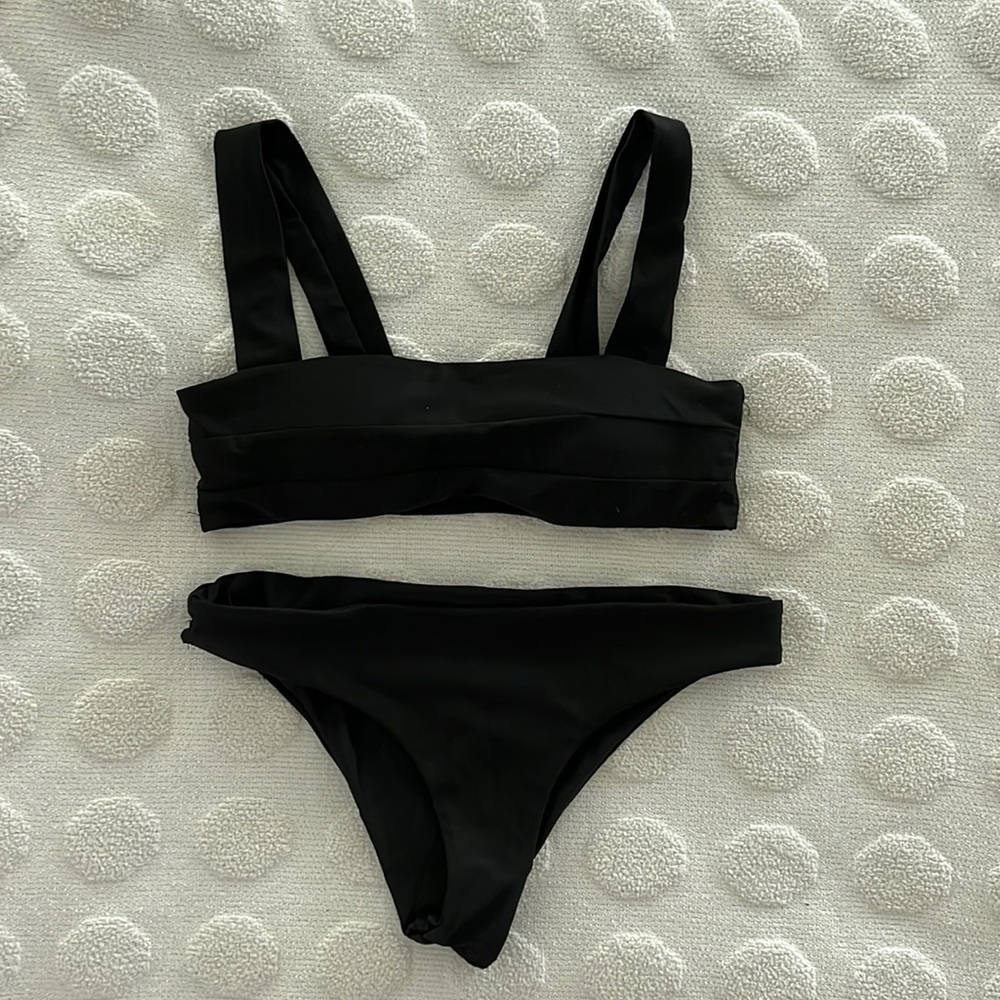Zaful Black Bikini